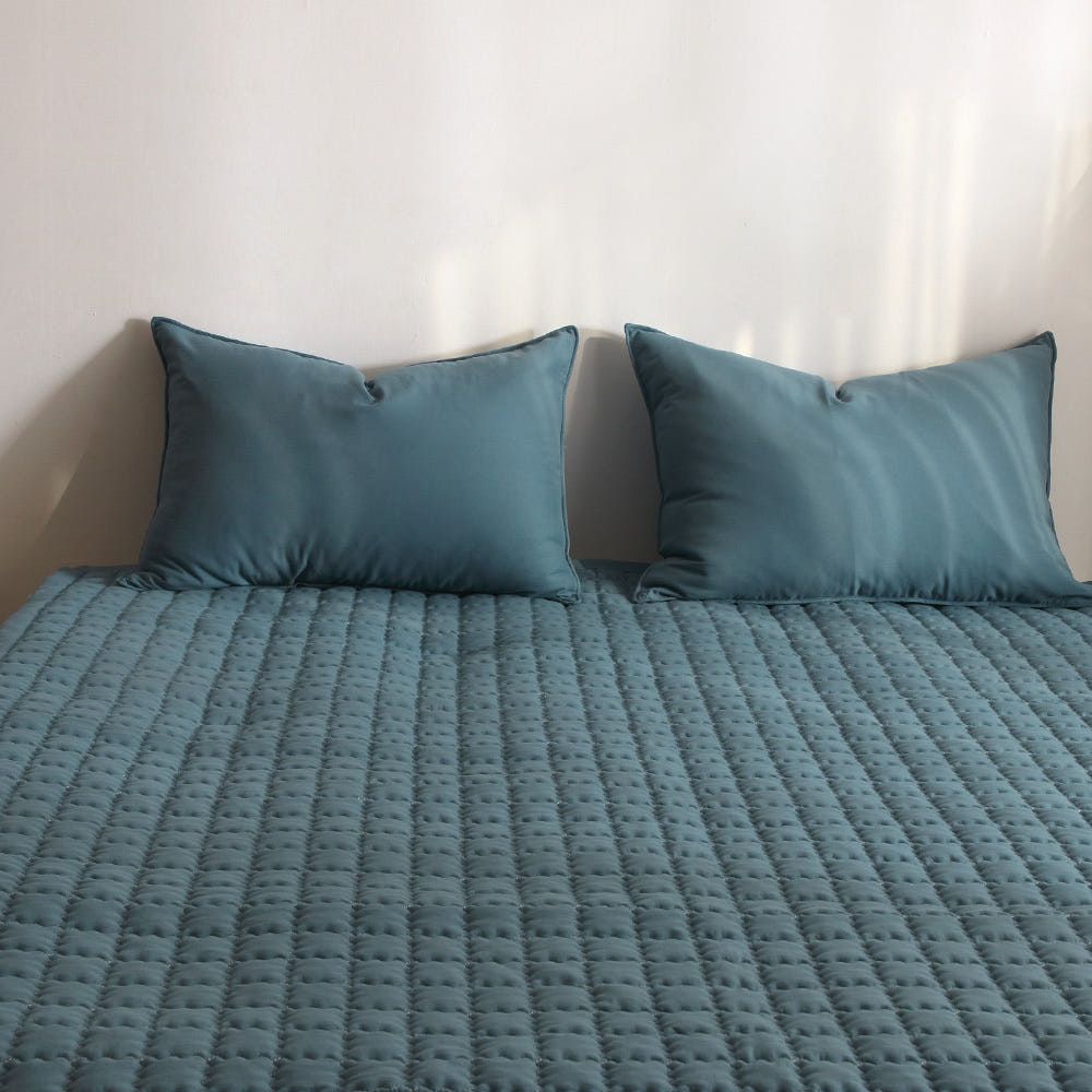 Guy Laroche Simple Semi Microfiber Comforter All Seasons DuPont Sorona Polafil Antibacterial Corn Fiber Quilted Bedding _ Made in Korea